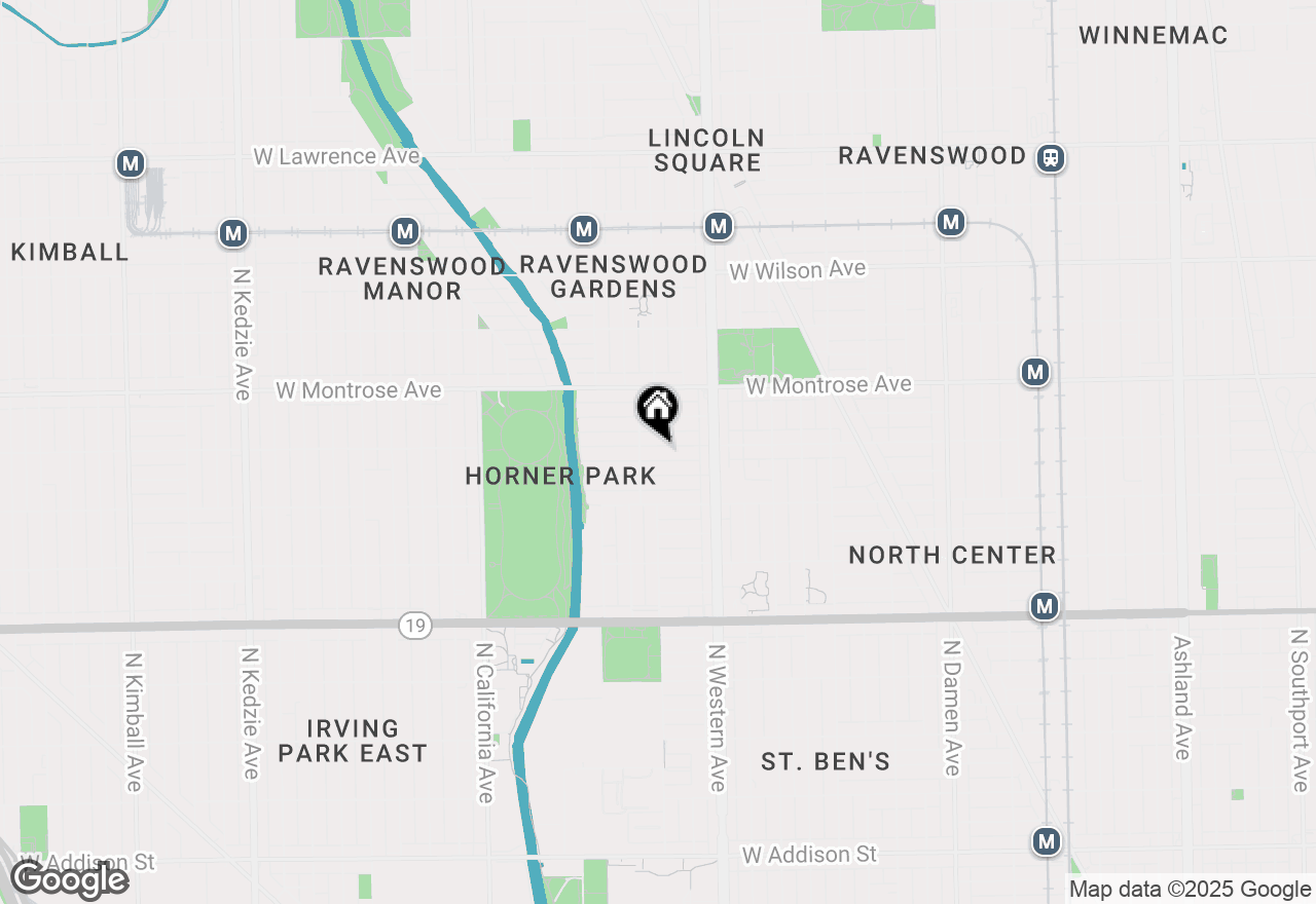 Map of 2459 W Cullom Avenue, Chicago, IL 60618