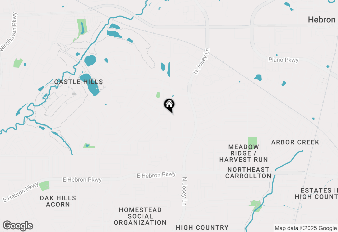 Map of 1039 Sir Lancelot Circle, Lewisville, TX 75056