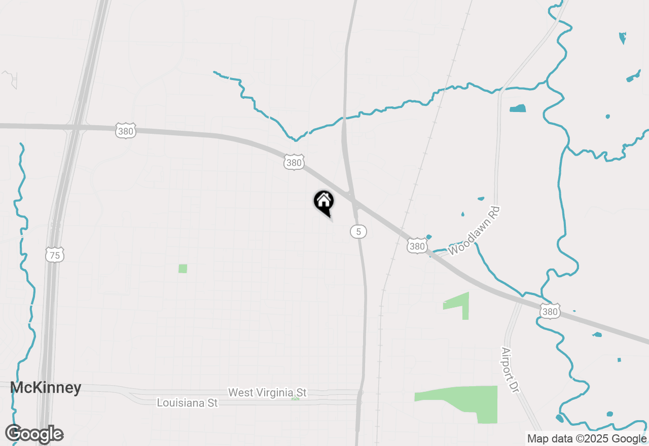 Map of 1203 N Tennessee Street #A, Mckinney, TX 75069