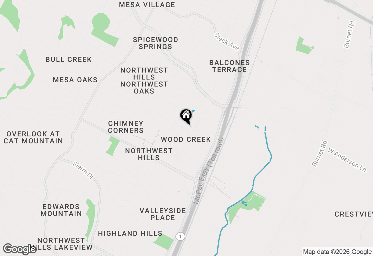 Map of 3600 Greystone Dr #0214, Austin, TX 78731