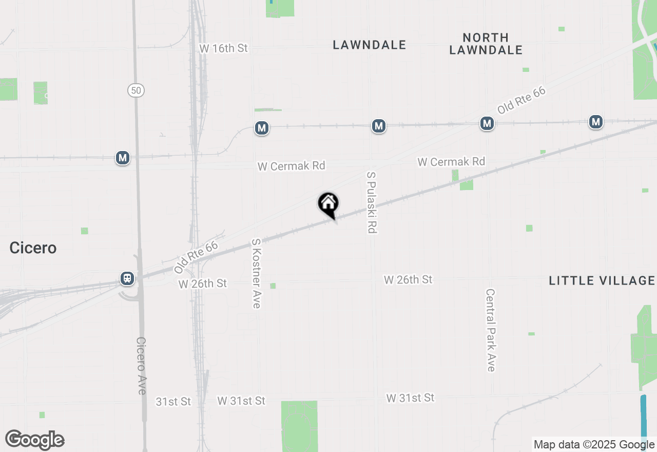 Map of 4150 W 24th Street, Chicago, IL 60623