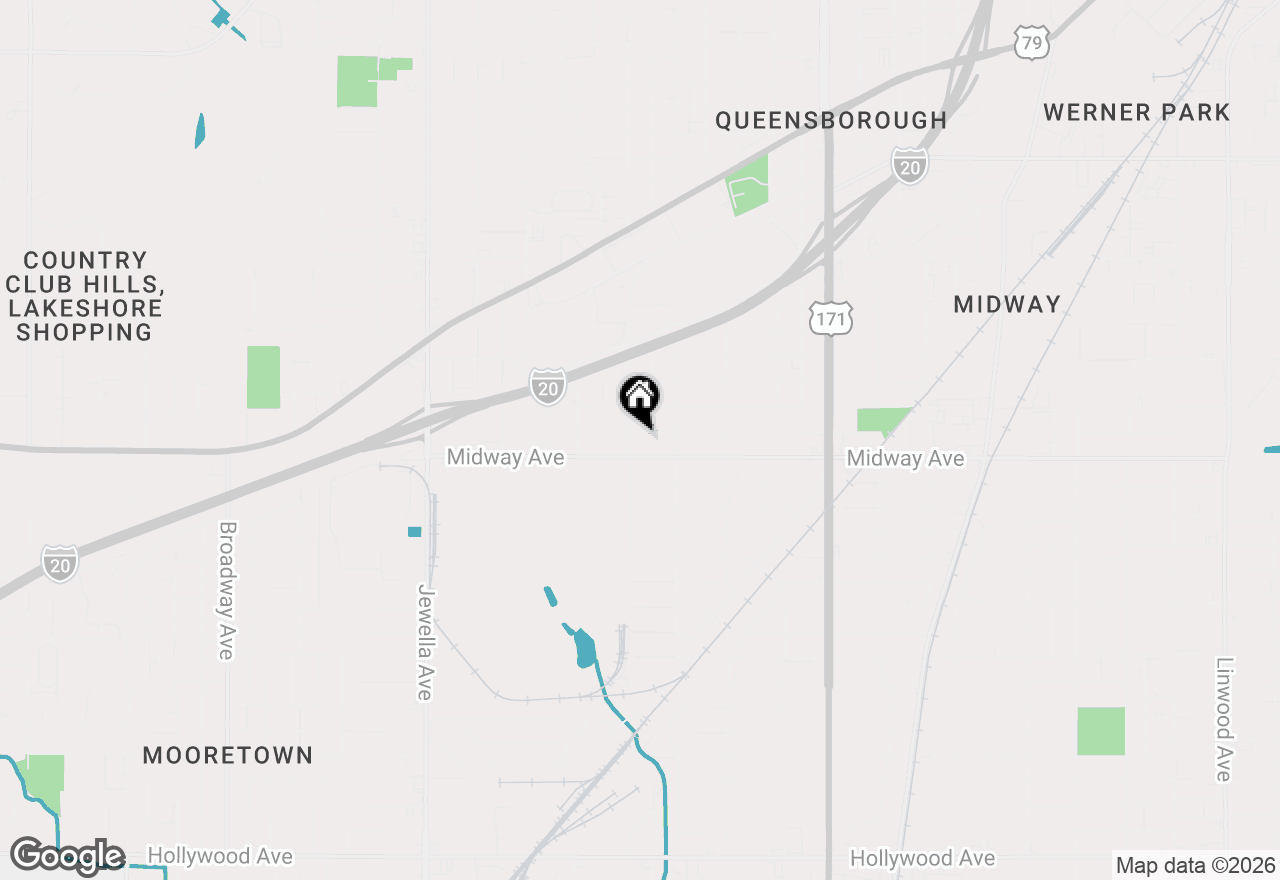 Map of 3149 Fulton Street, Shreveport, LA 71109