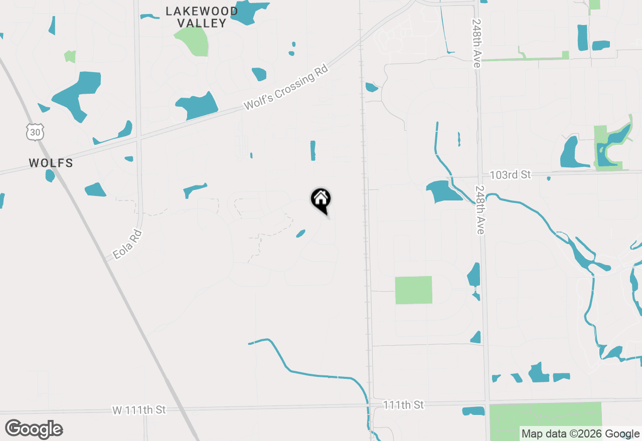 Map of 3233 Lincoln Prairie Boulevard, Aurora, IL 60503