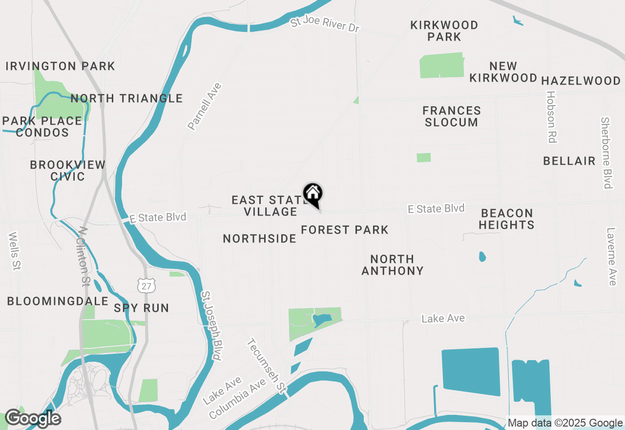 Map of 2239 Florida Drive, Fort Wayne, IN 46805