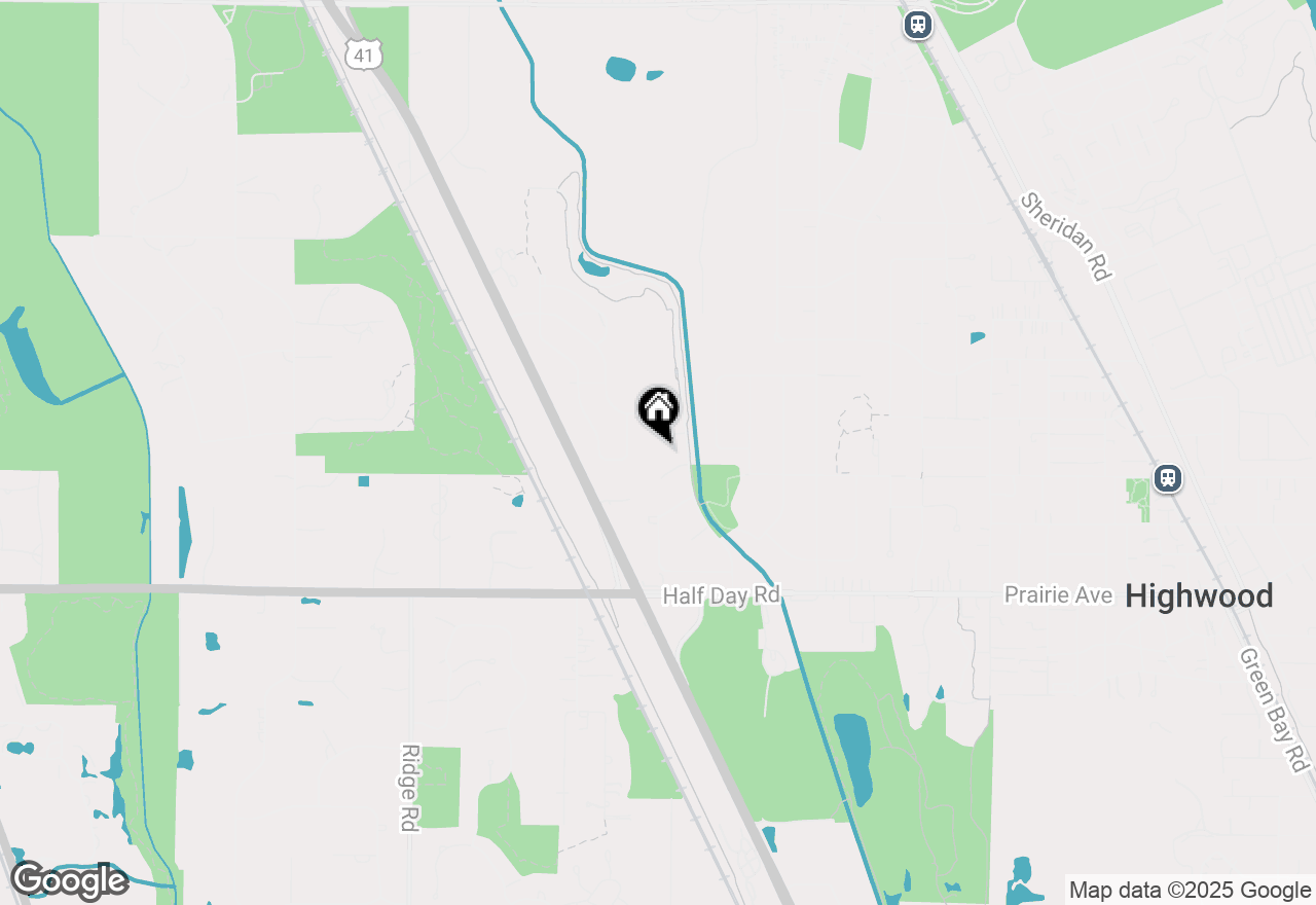 Map of 1194 Oxford Court, Highland Park, IL 60035