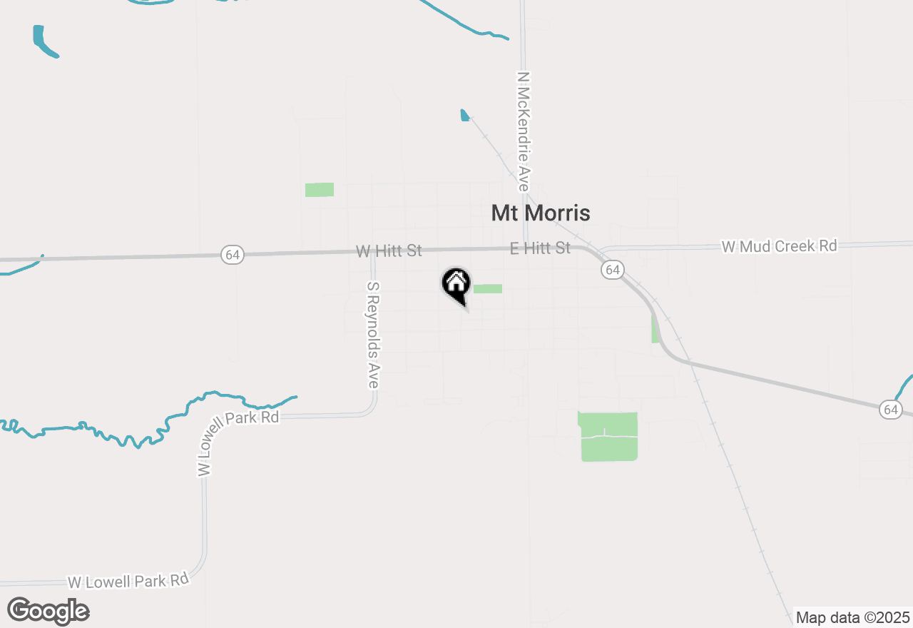 Map of 201 W Center Street, Mount Morris, IL 61054
