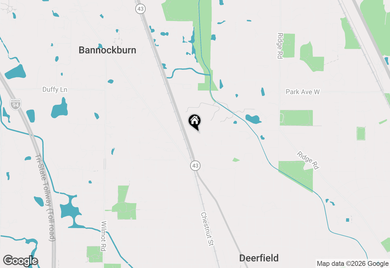 Map of 1755 Overland Trail, Deerfield, IL 60015