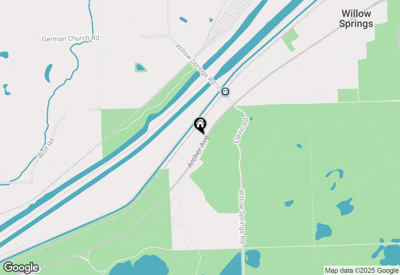 Map of 8950 Willow Glen Avenue #B1, Willow Springs, IL 60480