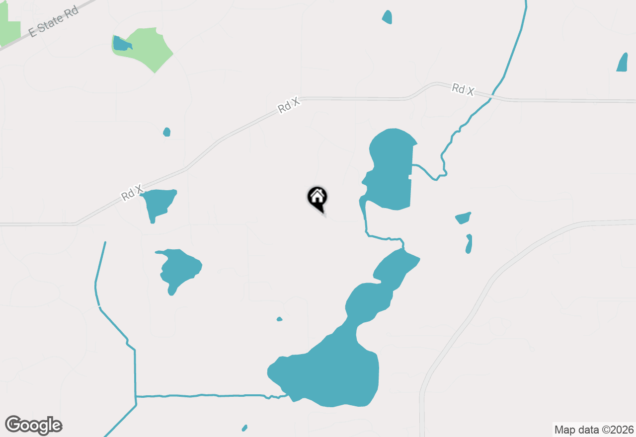 Map of W313S6637 Spring Dr, Mukwonago, WI 53149