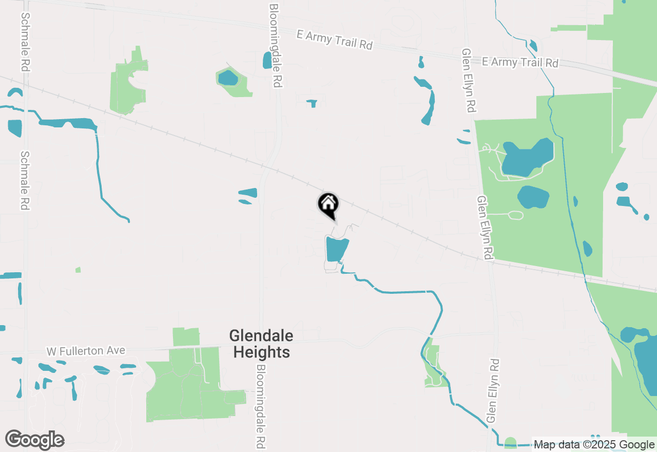 Map of 1800 Whirlaway Court E #1800, Glendale Heights, IL 60139