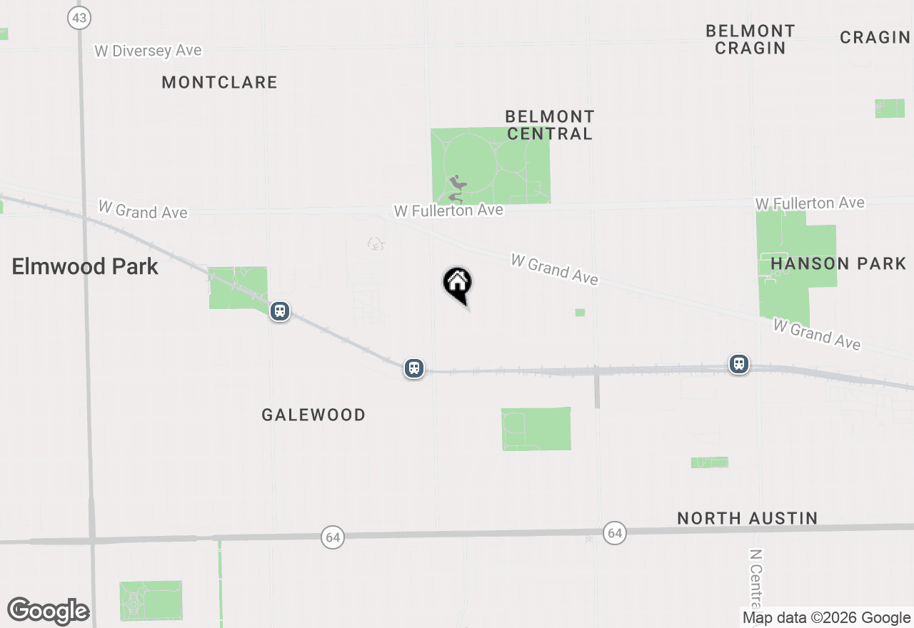 Map of (Address confidential), Chicago, Illinois 60639