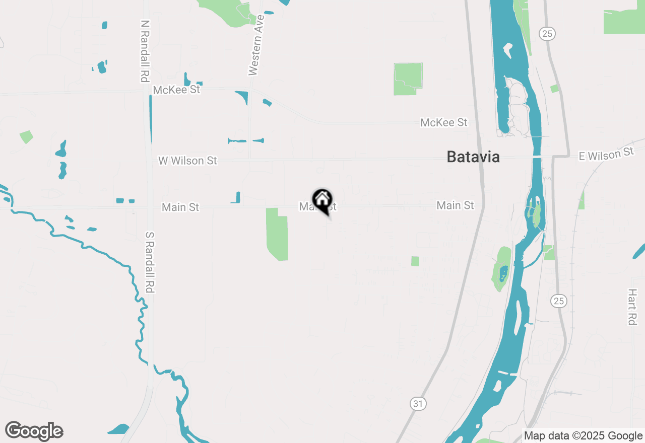 Map of 231 Evergreen Drive, Batavia, IL 60510