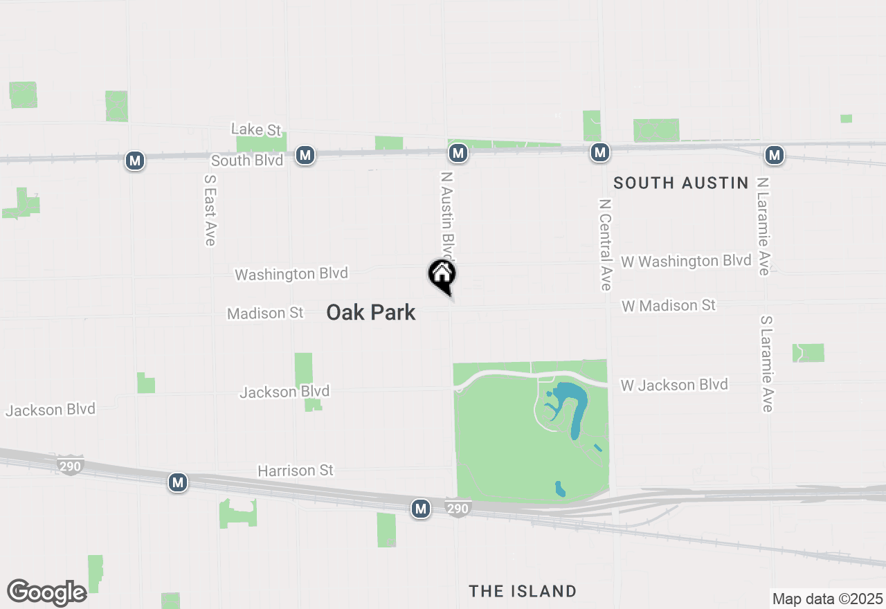 Map of 6-14 Madison Street, Oak Park, IL 60302