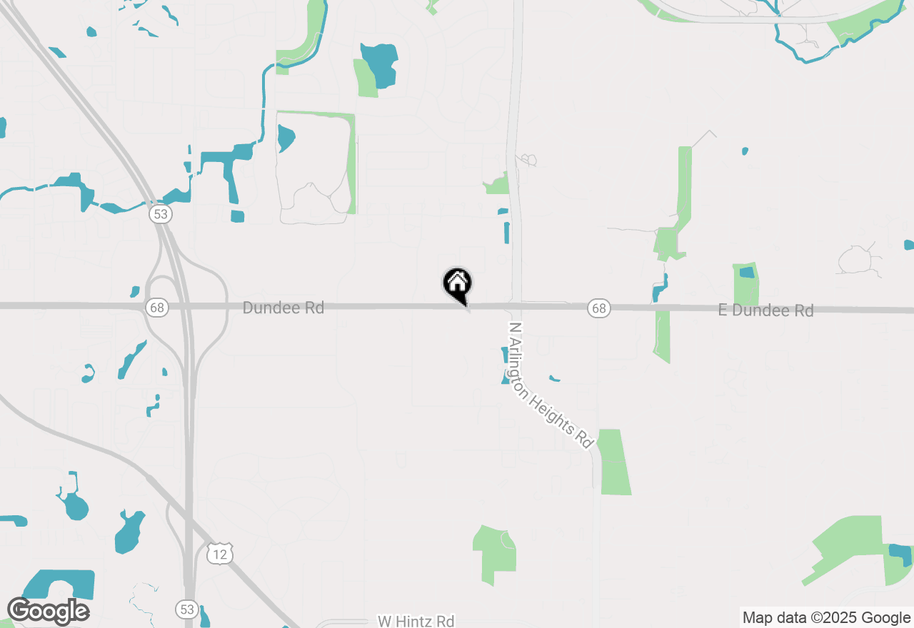 Map of 1525 W Dundee Road, Buffalo Grove, IL 60089