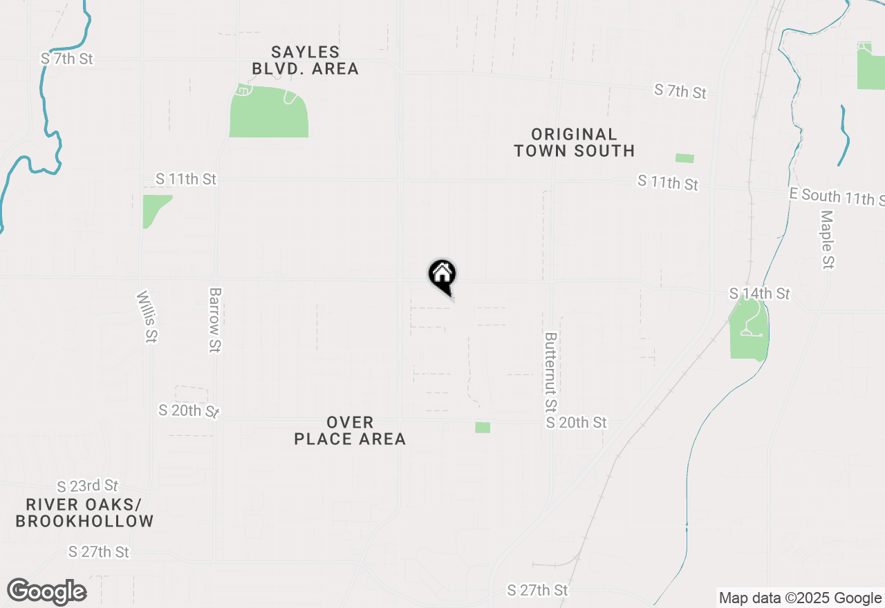 Map of 1917 S 15th Street, Abilene, TX 79602