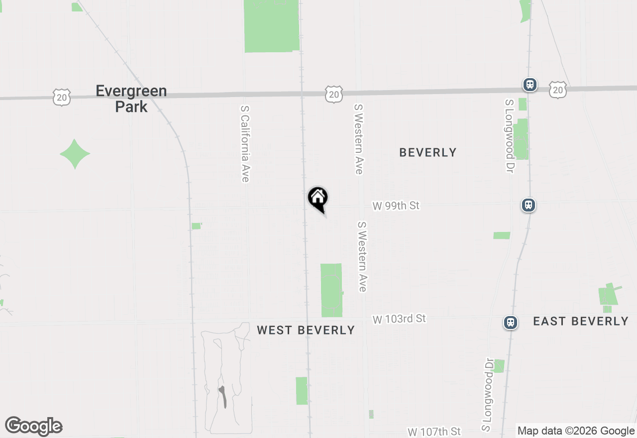 Map of 9925 S Maplewood Avenue, Chicago, IL 60655