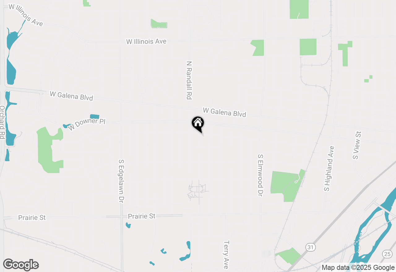 Map of 103 S Calumet Avenue, Aurora, IL 60506