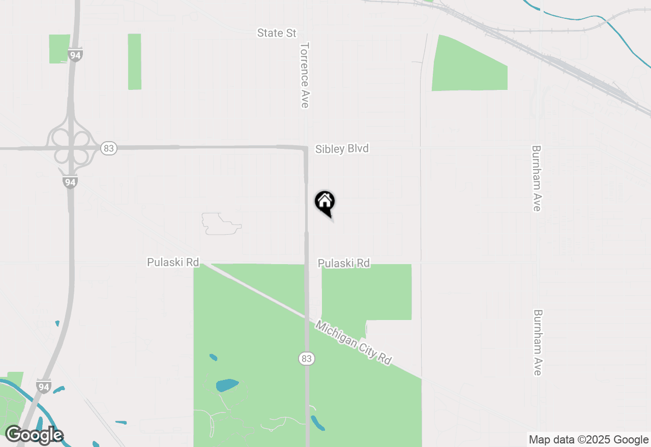 Map of 605 Saginaw Avenue, Calumet City, IL 60409