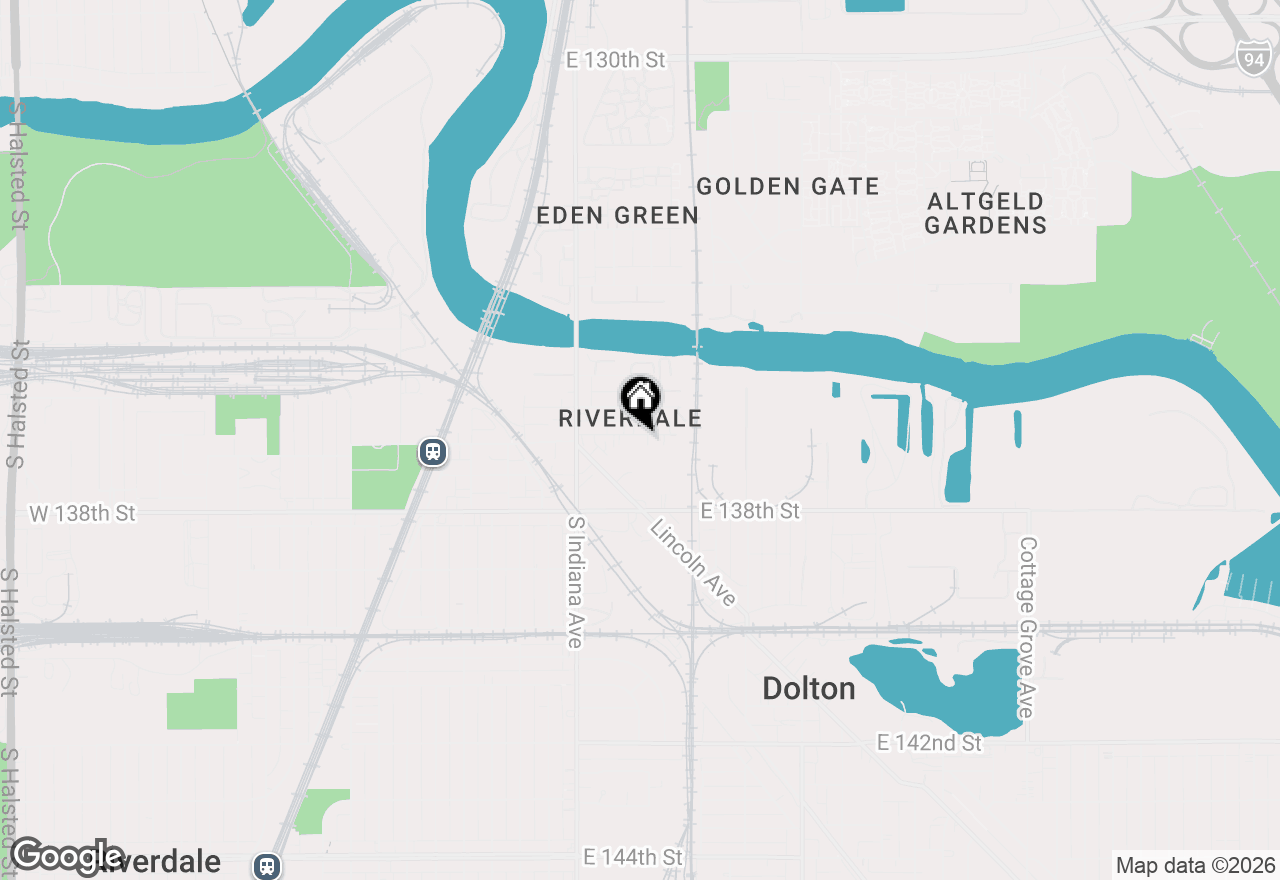 Map of 307 E 136th Place, Chicago, IL 60827