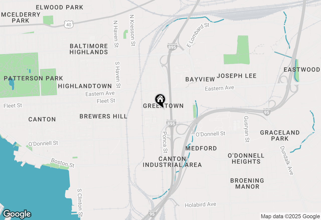 Map of 723 Oldham Street, Baltimore, MD 21224