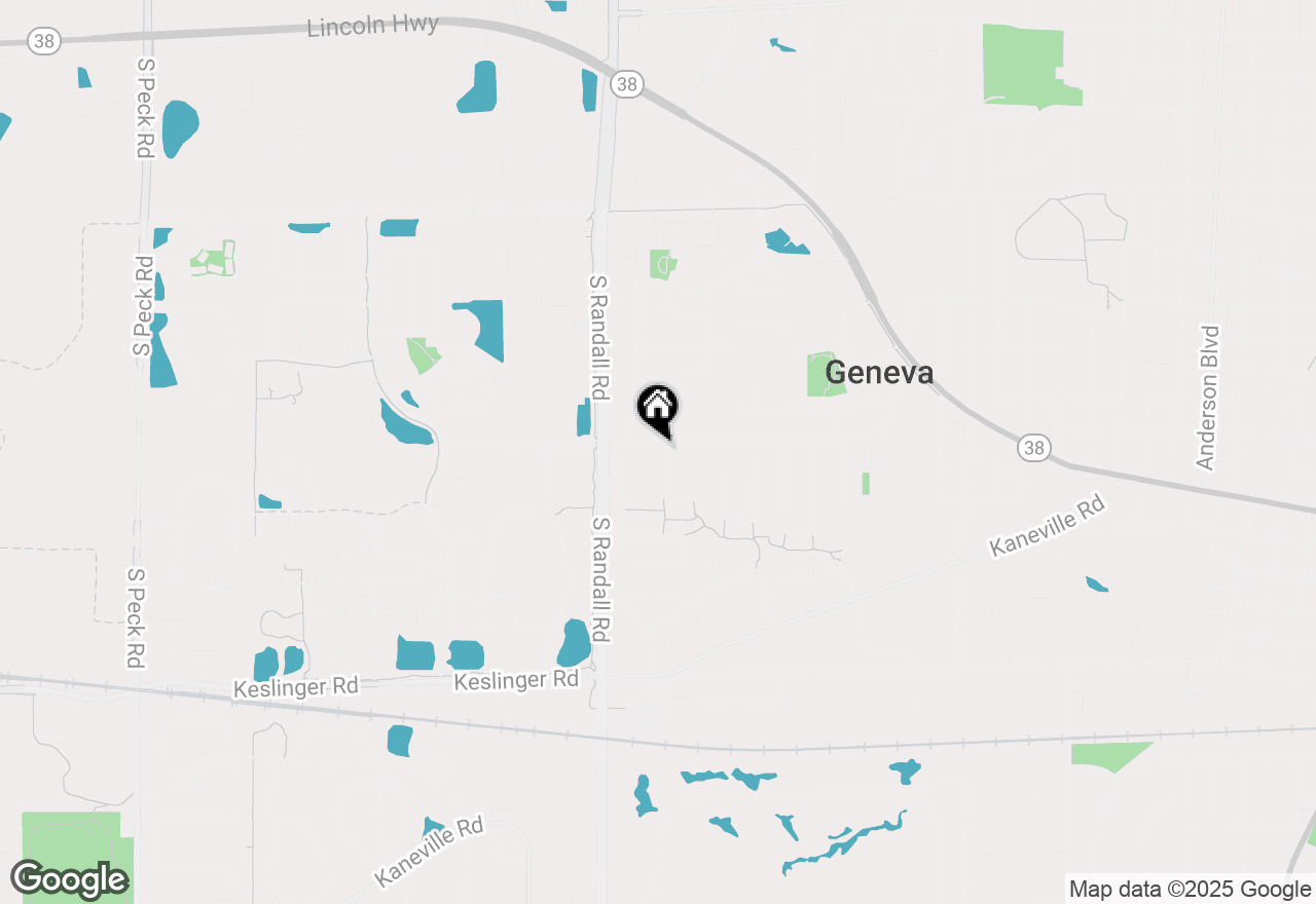 Map of 114 Wakefield Lane, Geneva, IL 60134