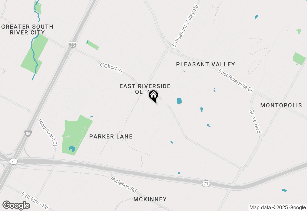 Map of 2450 Wickersham Ln #1307, Austin, TX 78741