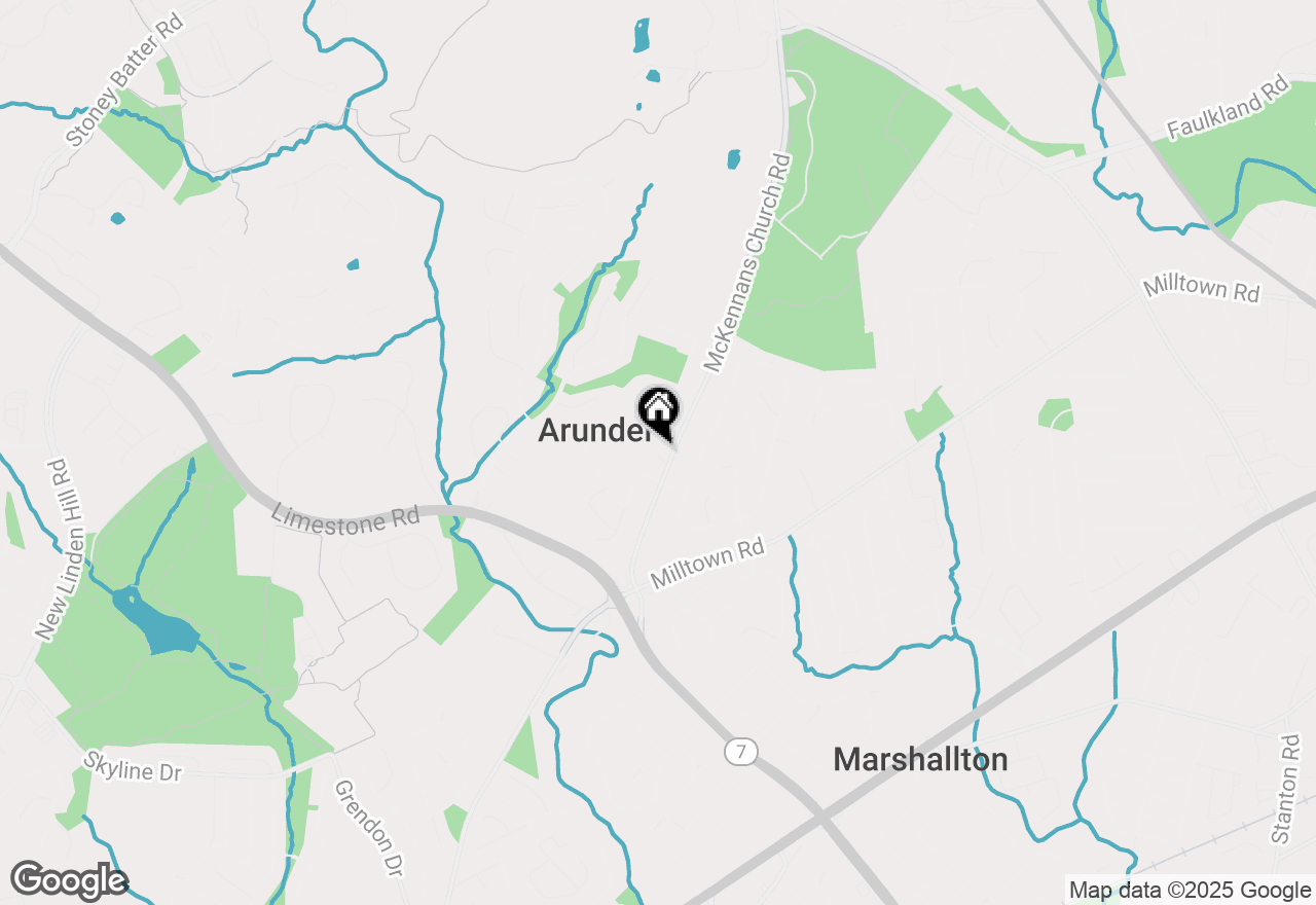 Map of 1211 Mckennans Church Road, Wilmington, DE 19808