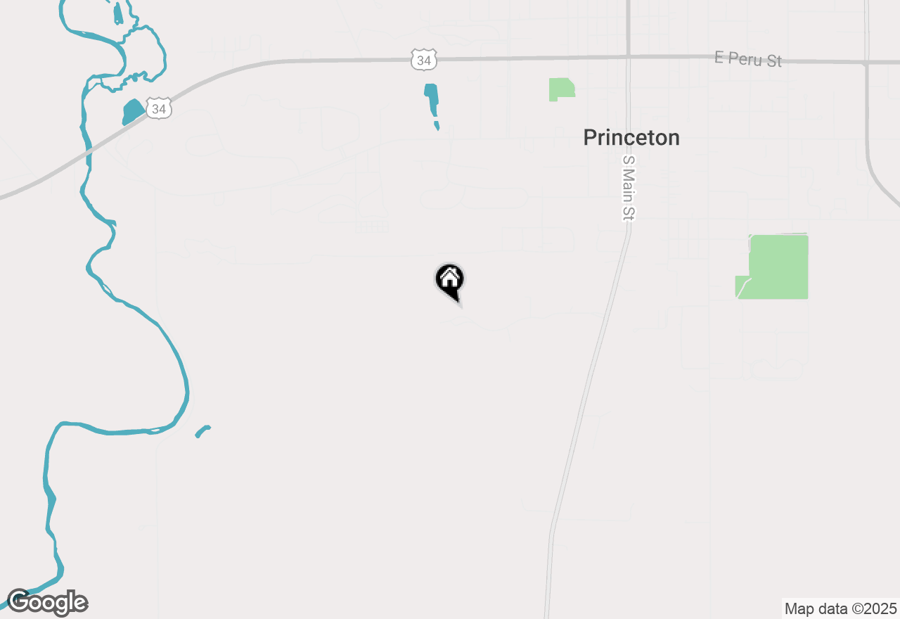 Map of 703 Bryant Circle Drive, Princeton, IL 61356