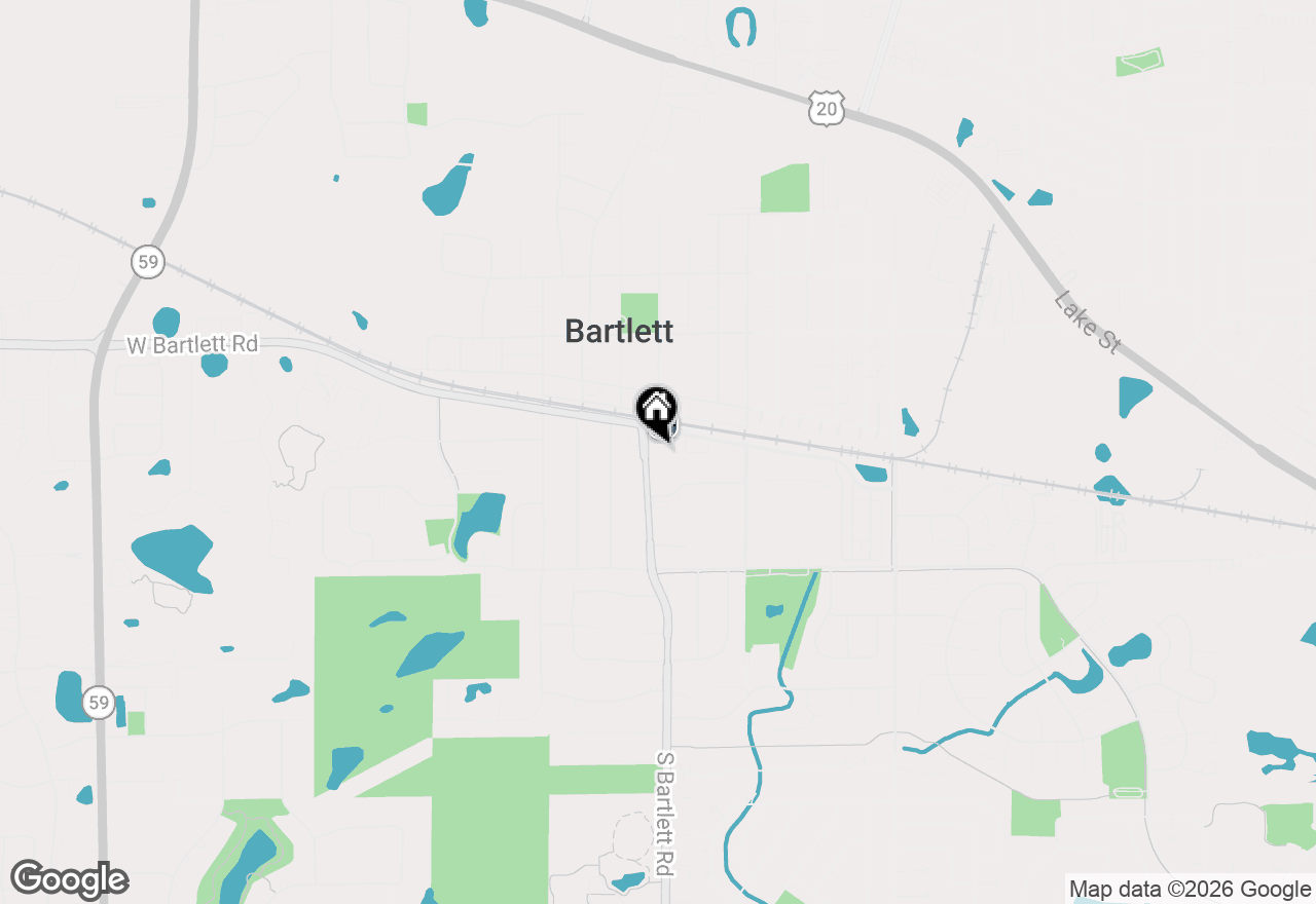 Map of 241 Main Street #215, Bartlett, IL 60103