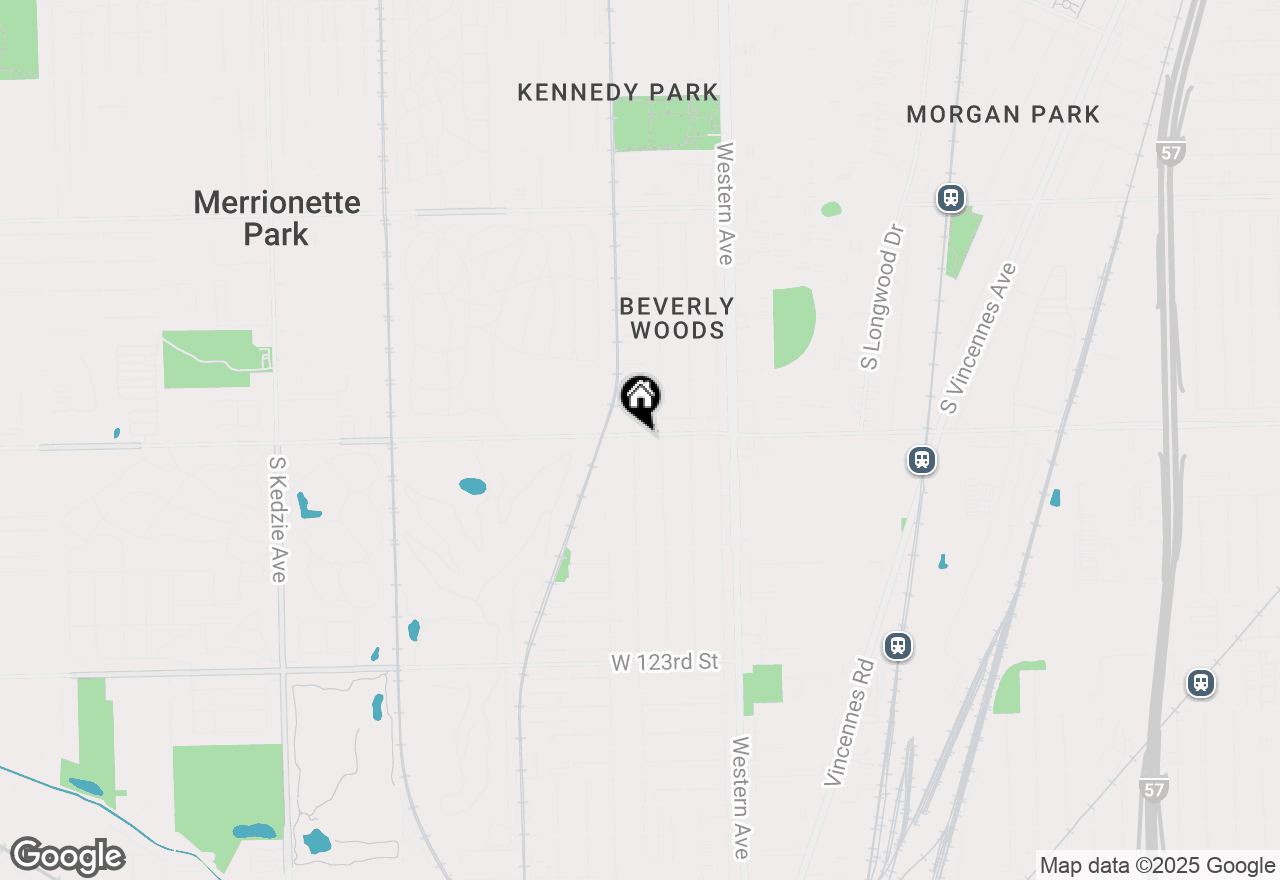 Map of 11900 Ann Street, Blue Island, IL 60406