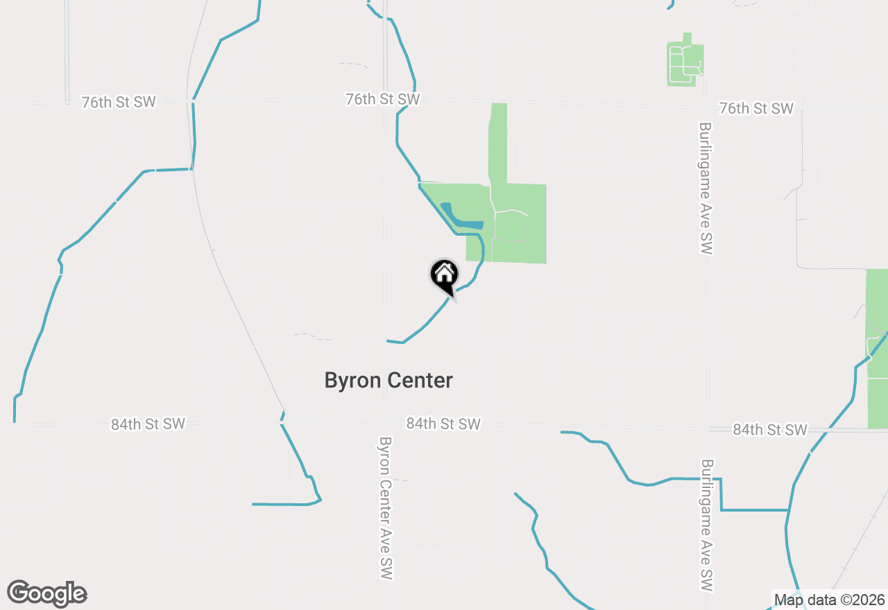 Map of 8019 Amber Crest Drive Sw, Byron Center, MI 49315