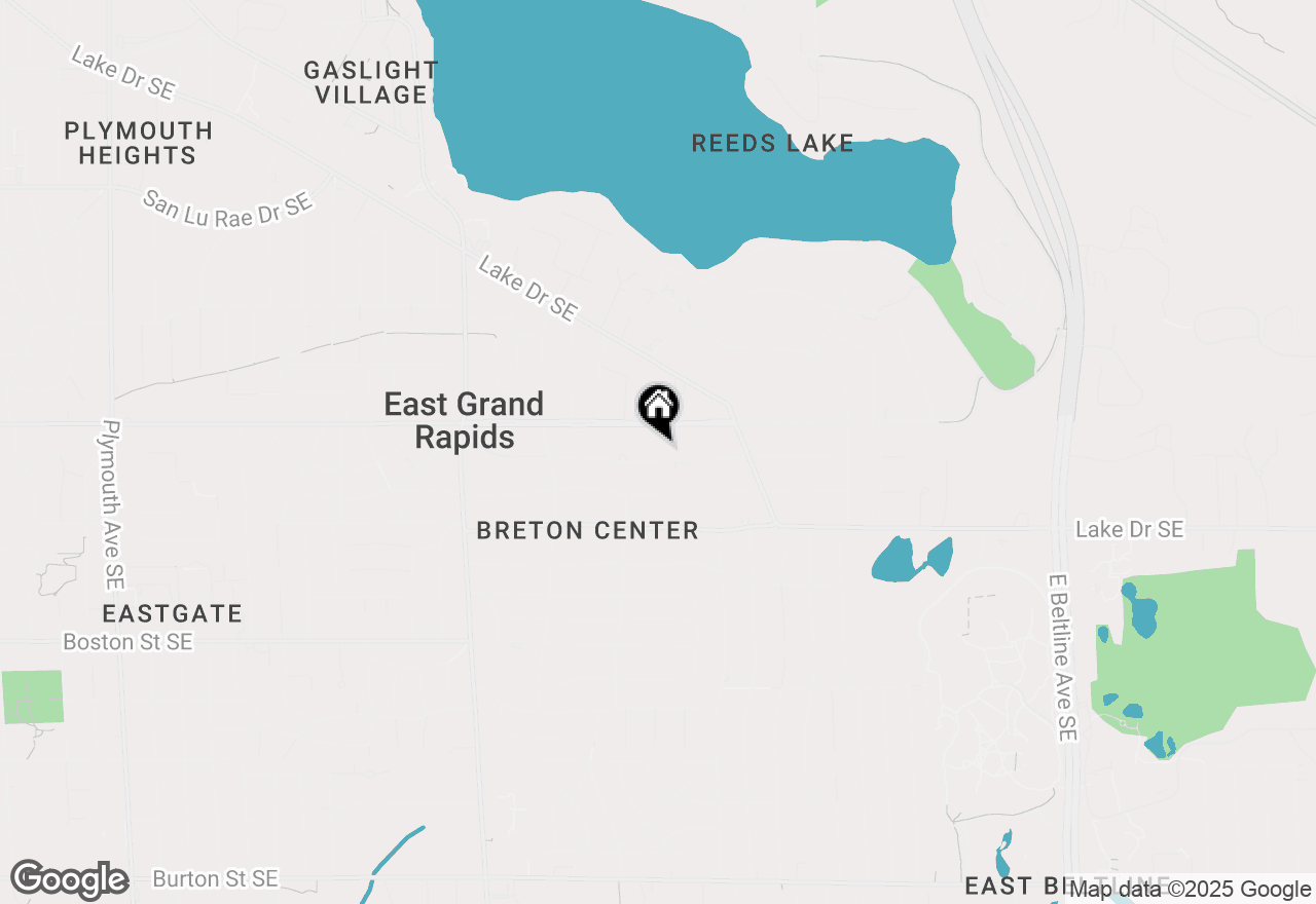 Map of 2719 Beechwood Drive Se, East Grand Rapids, MI 49506