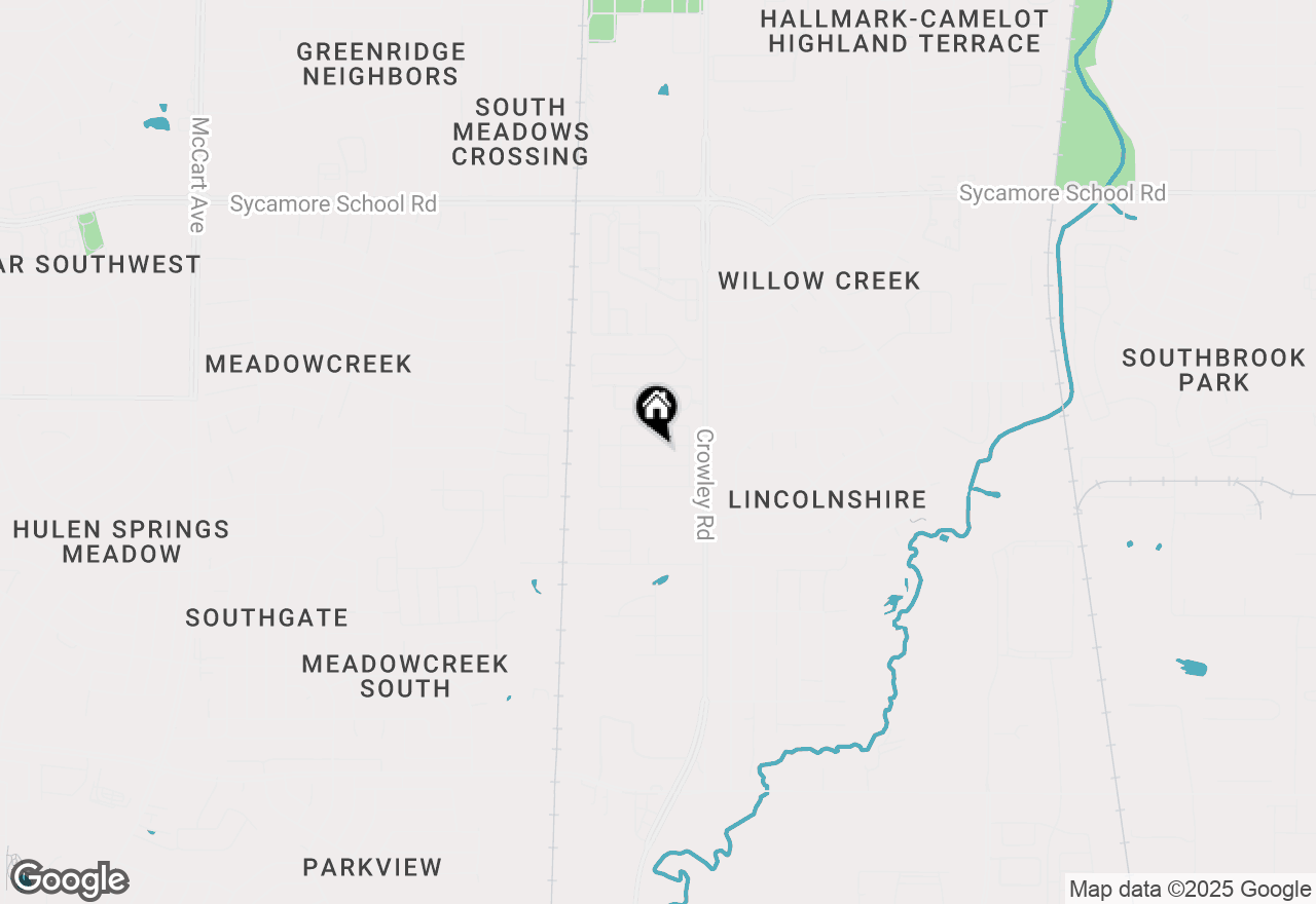 Map of 2041 Matador Ranch Road, Fort Worth, TX 76134