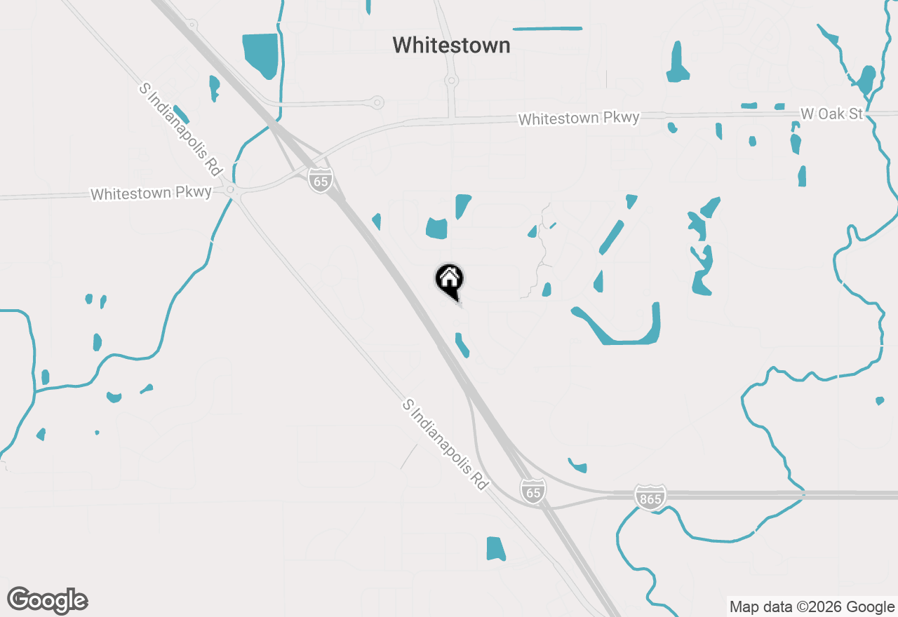 Map of 6318 Pickwick Court, Zionsville, IN 46077