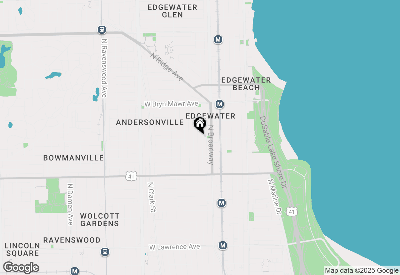 Map of 5402 N Magnolia Avenue, Chicago, IL 60640