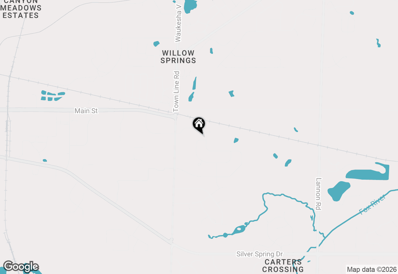 Map of N62W21744 Masters Dr, Menomonee Falls, WI 53051