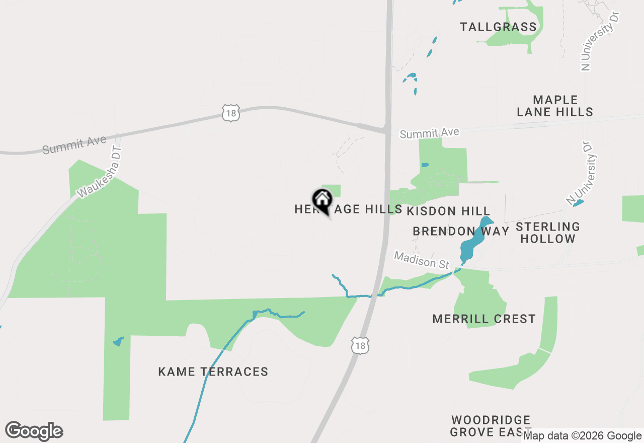 Map of lot 8 Overton Ave, Waukesha, WI 53188