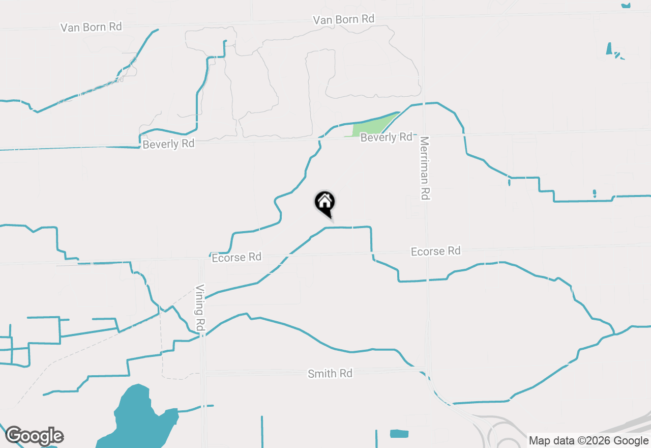 Map of 32200 Ecorse Road, Romulus, MI 48174