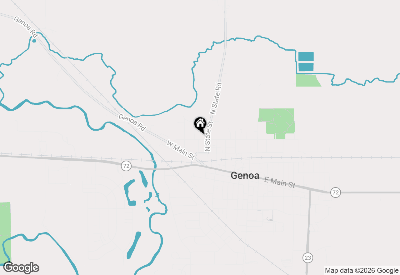 Map of 515 W 2nd Street, Genoa, IL 60135