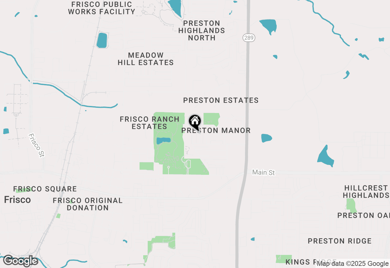 Map of 9742 Sunset Drive, Frisco, TX 75033