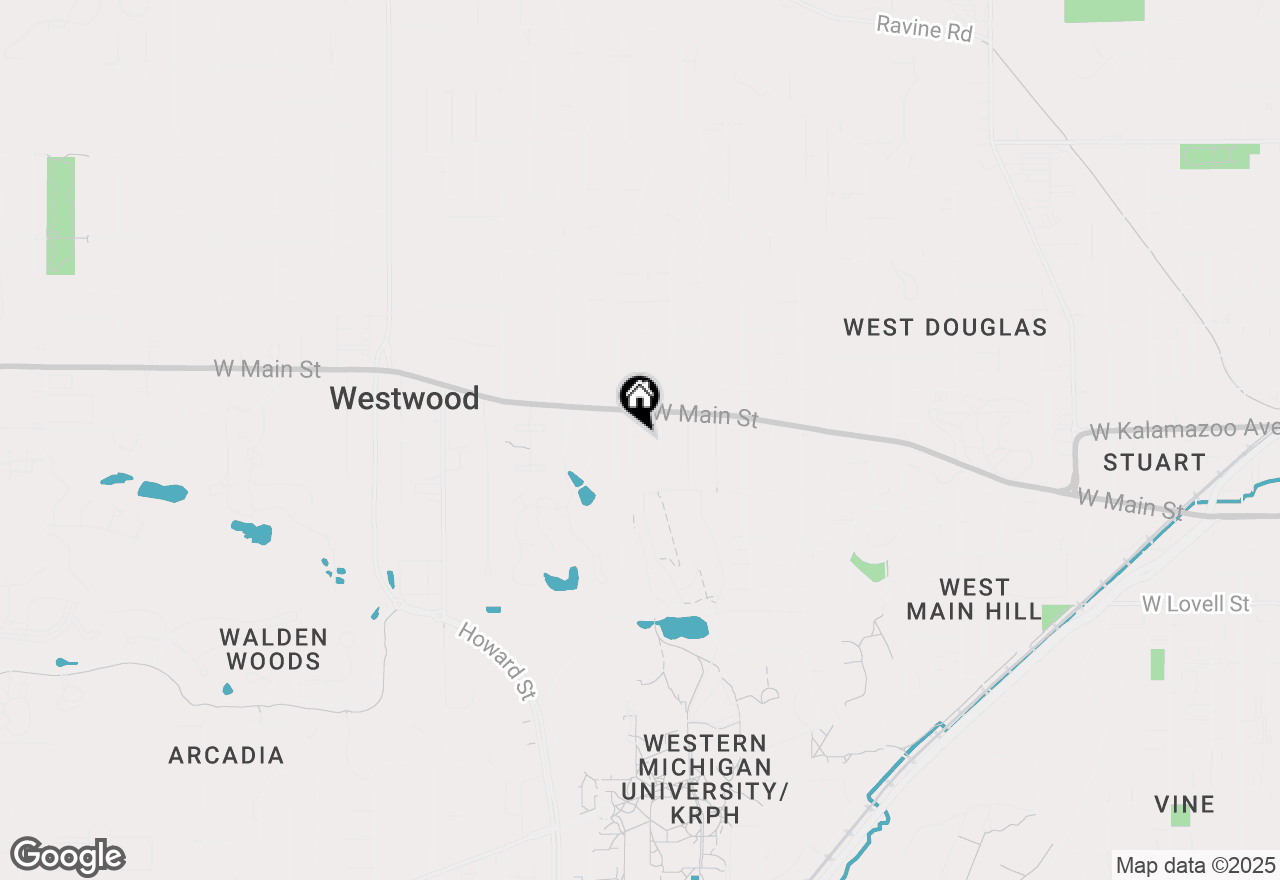Map of 224 W Westwood Drive, Kalamazoo, MI 49006