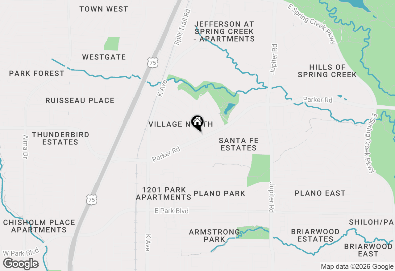 Map of 3304 Westminster Drive, Plano, TX 75074