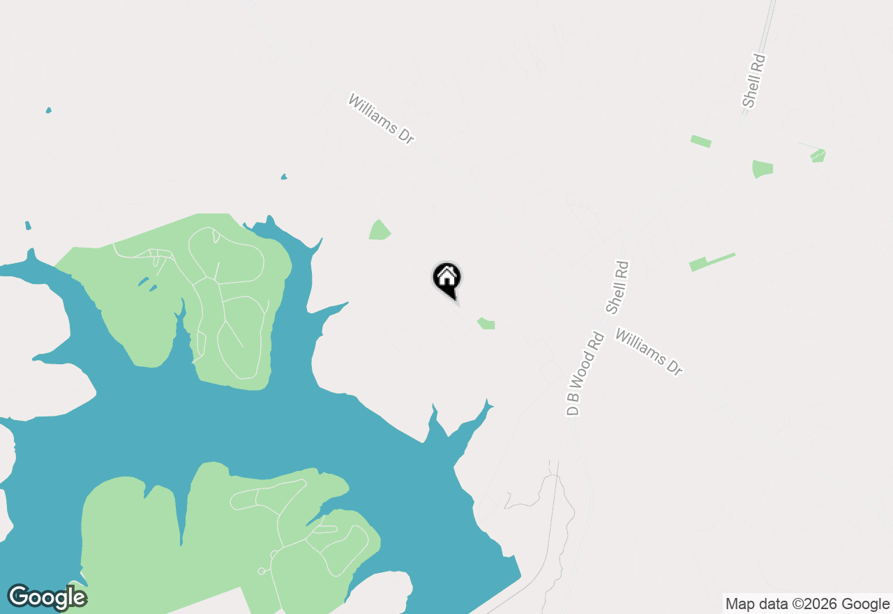 Map of 104 Red Granite Rd, Georgetown, TX 78633