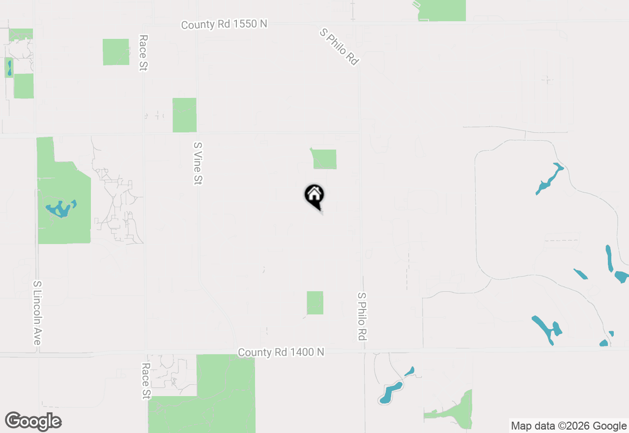 Map of 1103 Brighton Drive, Urbana, IL 61801