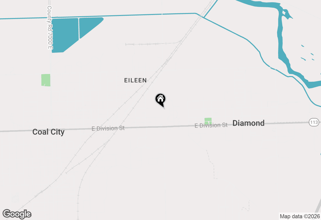 Map of 1205 E 2nd Street, Coal City, IL 60416