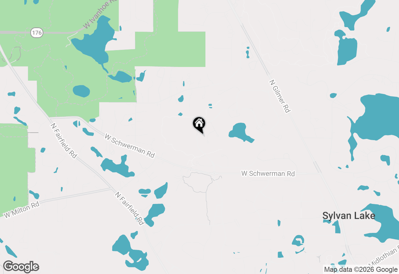 Map of 18 Tournament Drive N, Hawthorn Woods, IL 60047
