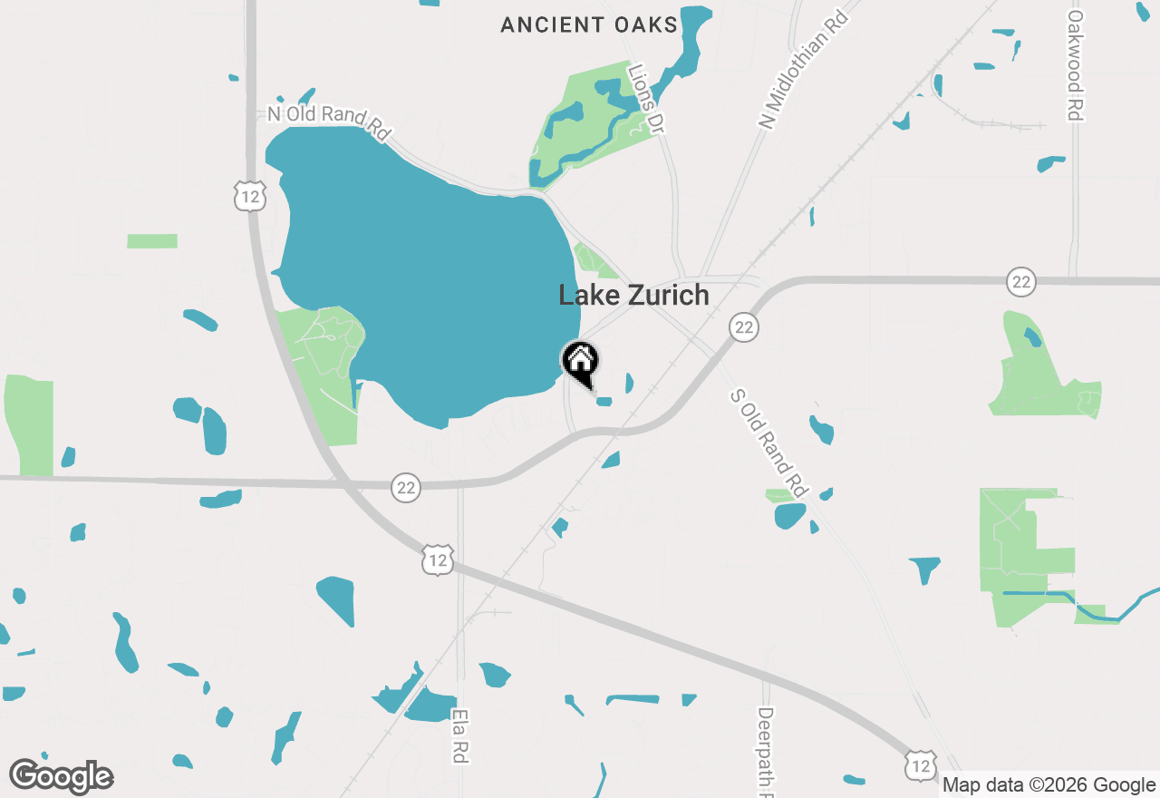 Map of 241 W Main Street #201, Lake Zurich, IL 60047