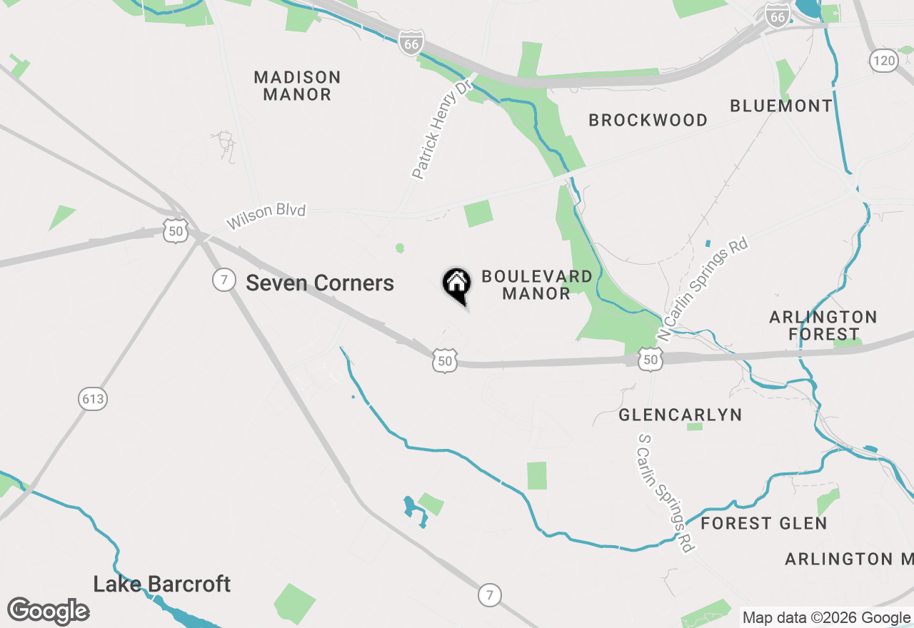 Map of 400 N Madison Street, Arlington, VA 22203