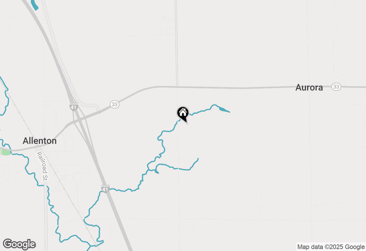 Map of 6372 Wildlife Rd, Allenton, WI 53002