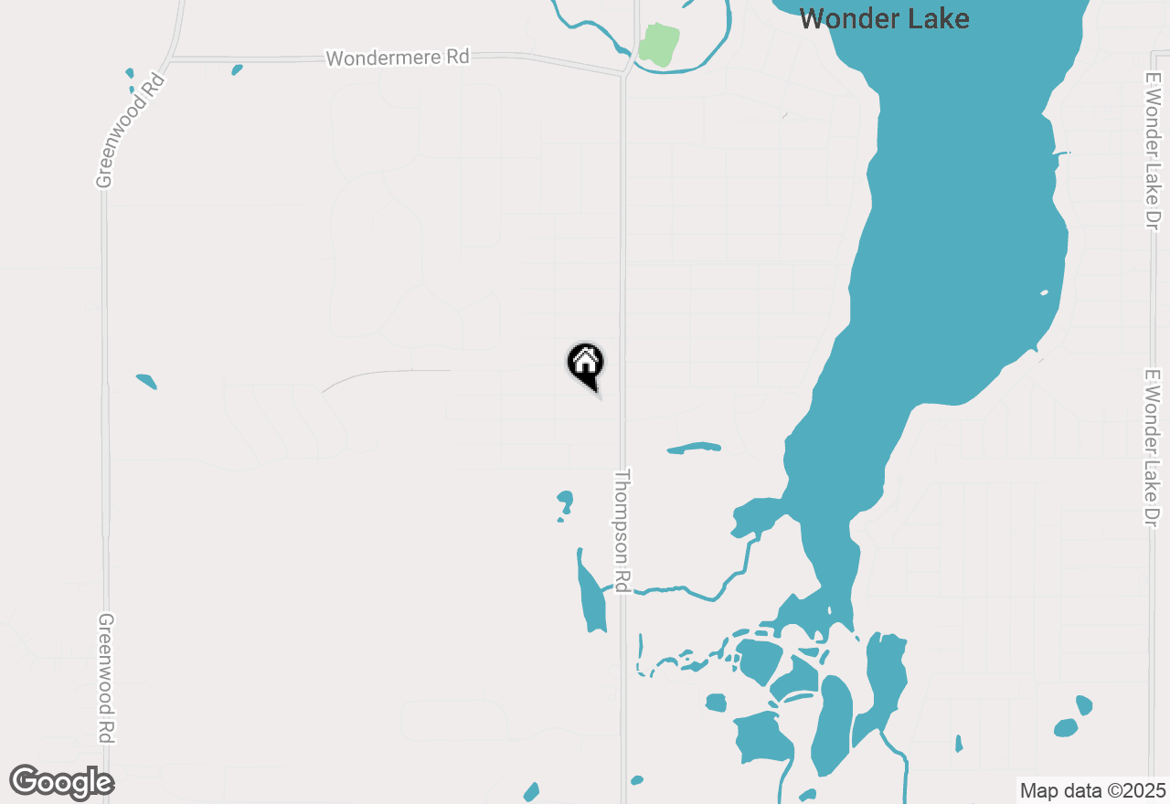 Map of 8915 Pine Avenue, Wonder Lake, IL 60097